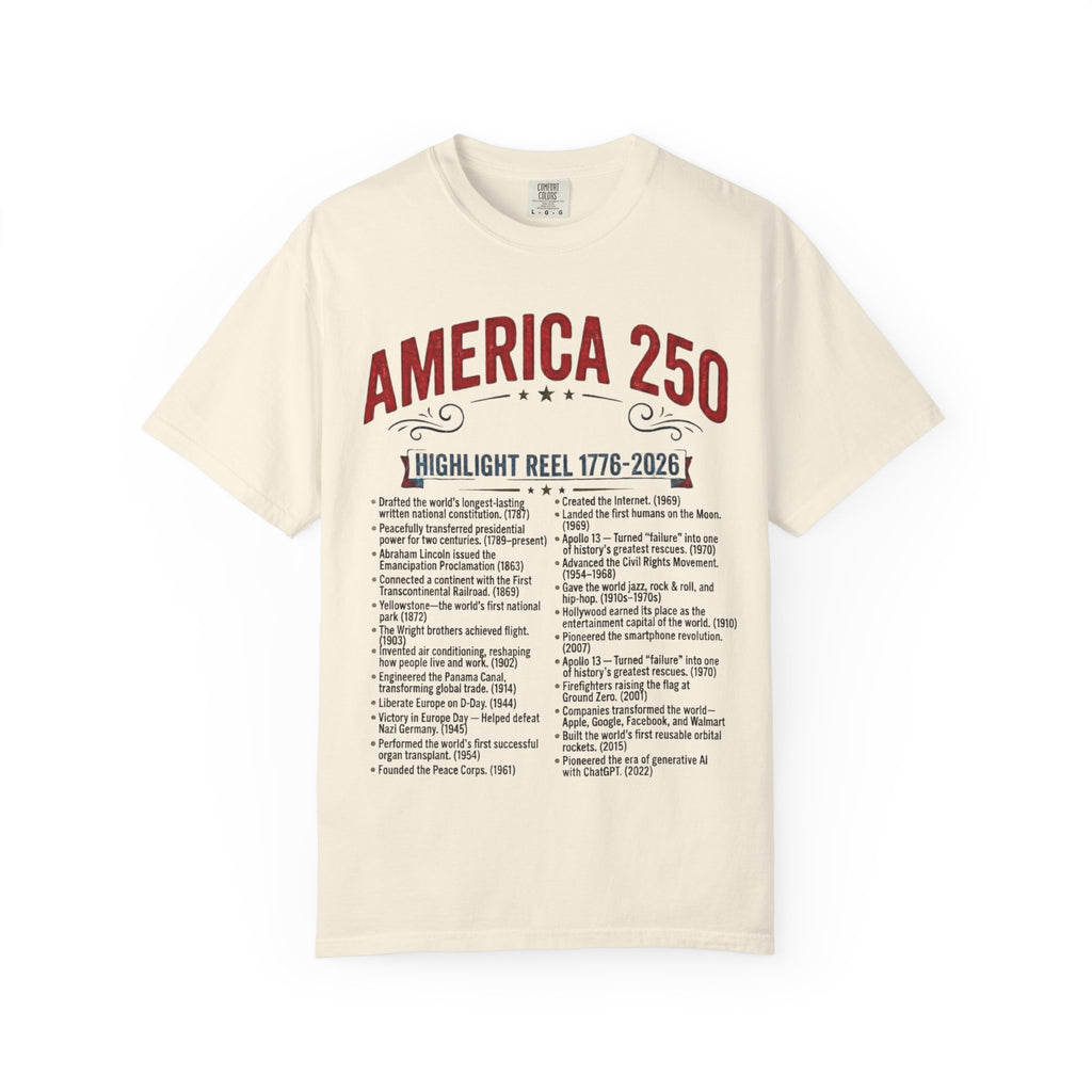 America's Highlight Reel — America 250 T-shirt Merch
