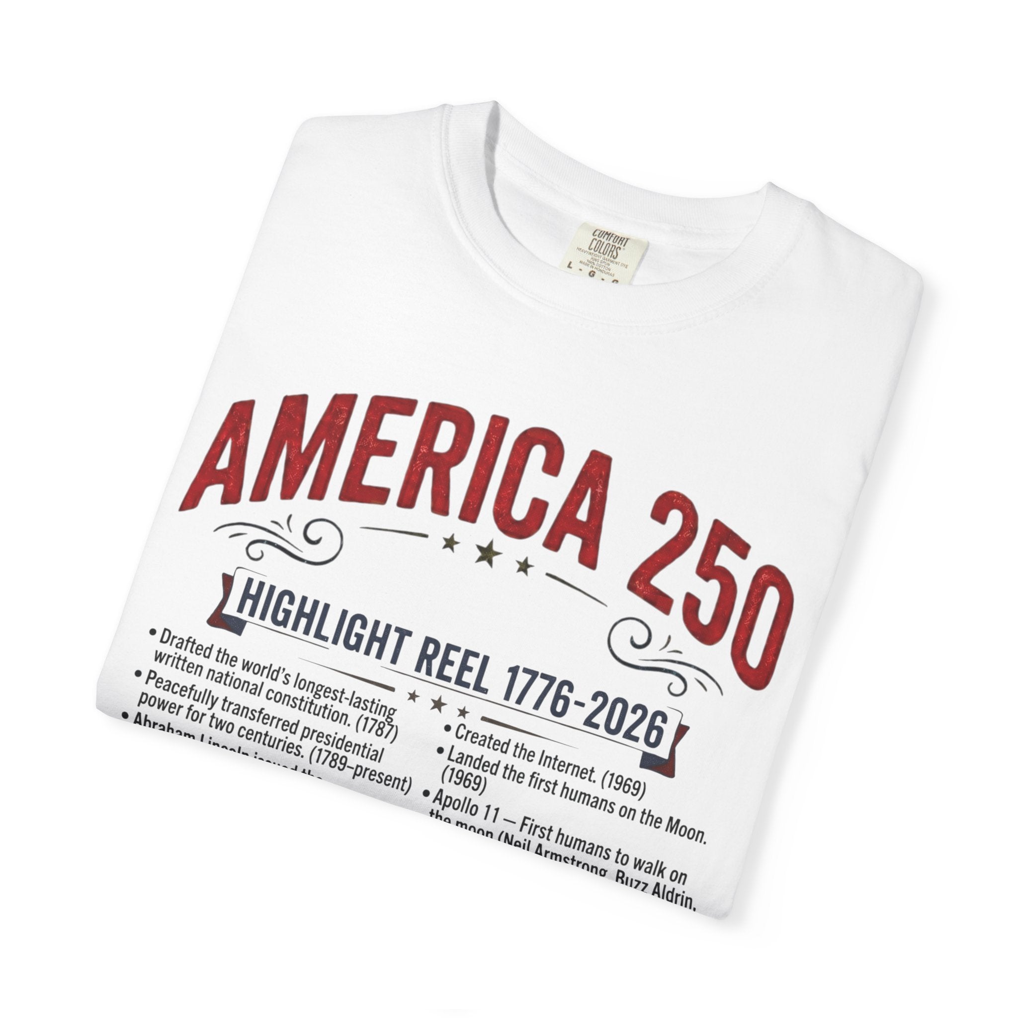 America's Highlight Reel — America 250 T-shirt Merch