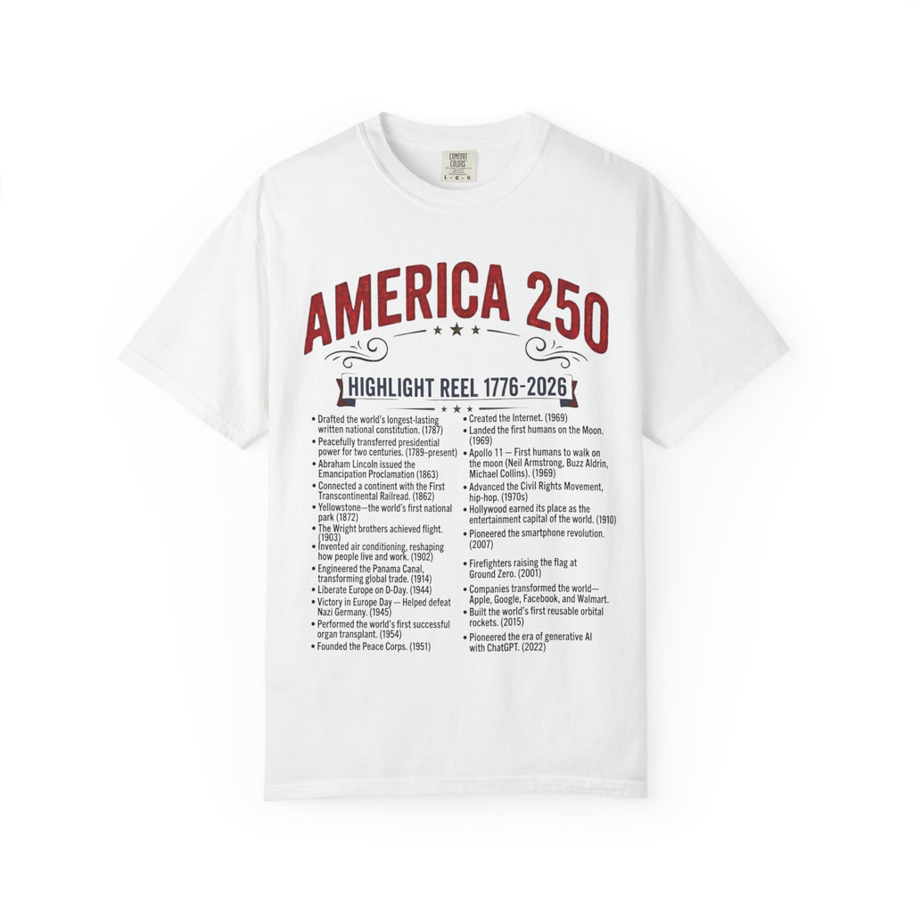 America's Highlight Reel — America 250 T-shirt Merch