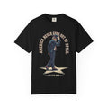 America Never Goes Out of Style T‑Shirt, Uncle Sam Moonwalking