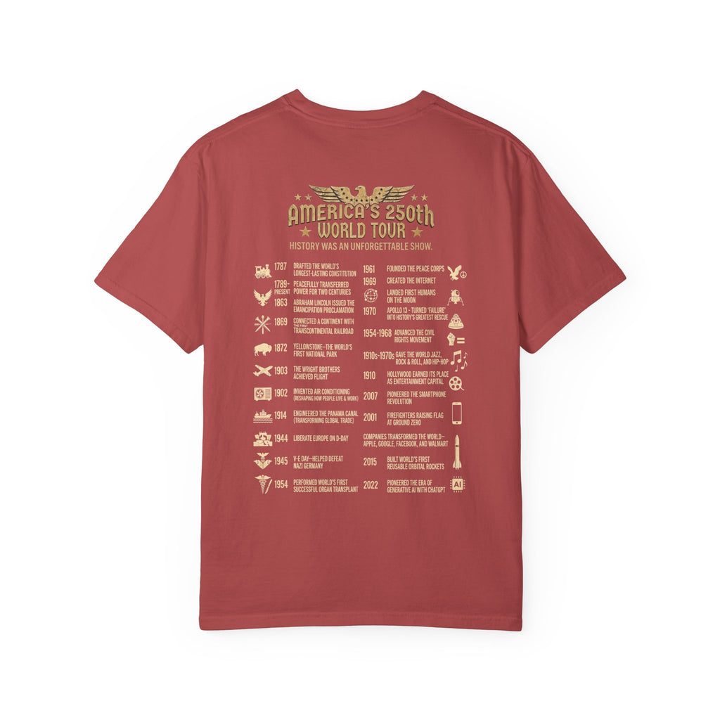 America Never Goes Out of Style T‑Shirt, Uncle Sam Moonwalking
