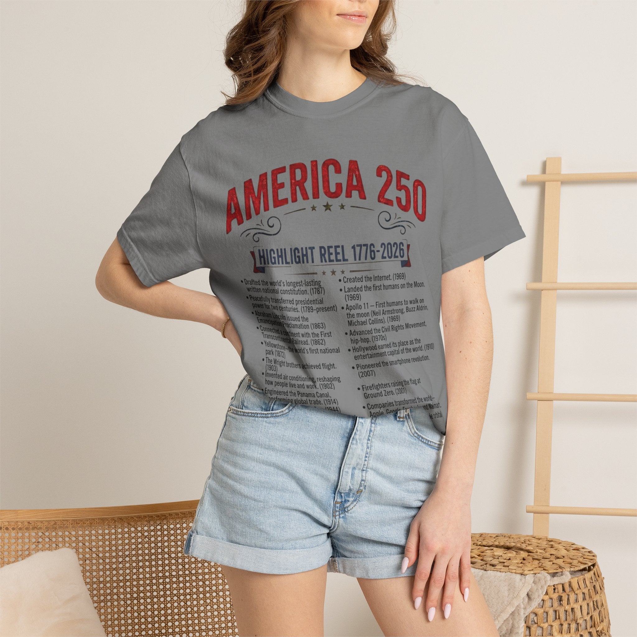 America's Highlight Reel — America 250 T-shirt Merch