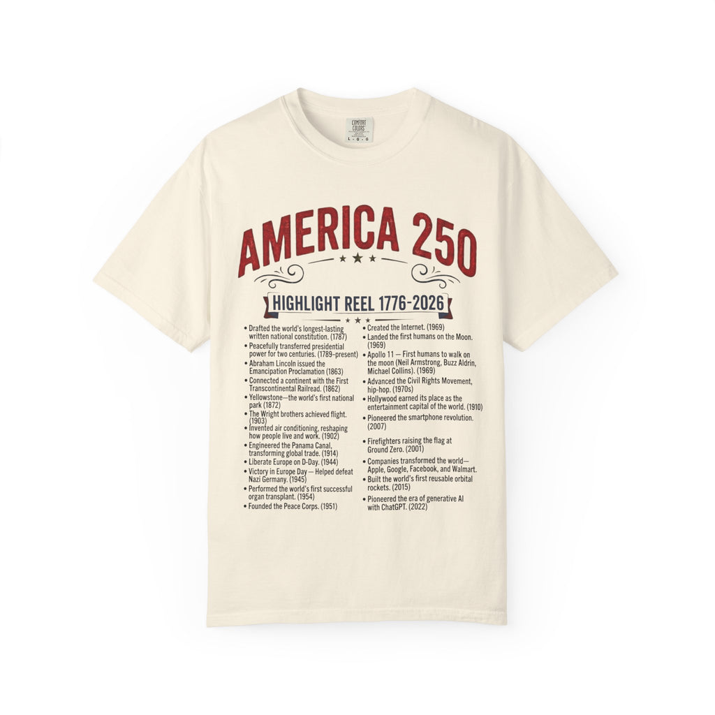 America's Highlight Reel — America 250 T-shirt Merch
