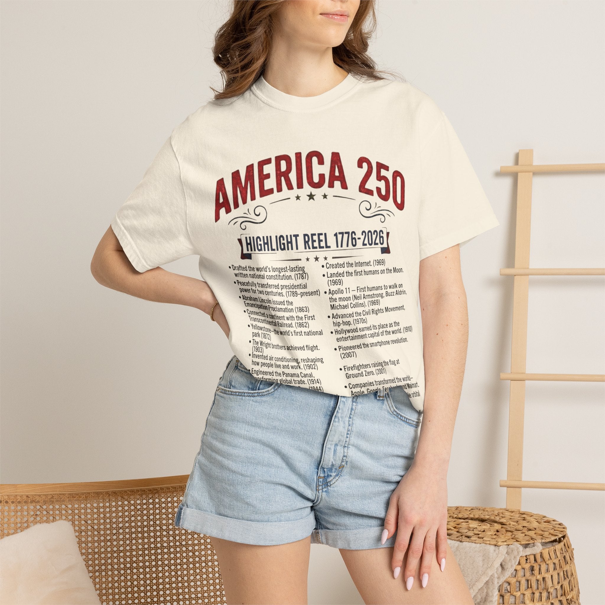 America's Highlight Reel — America 250 T-shirt Merch