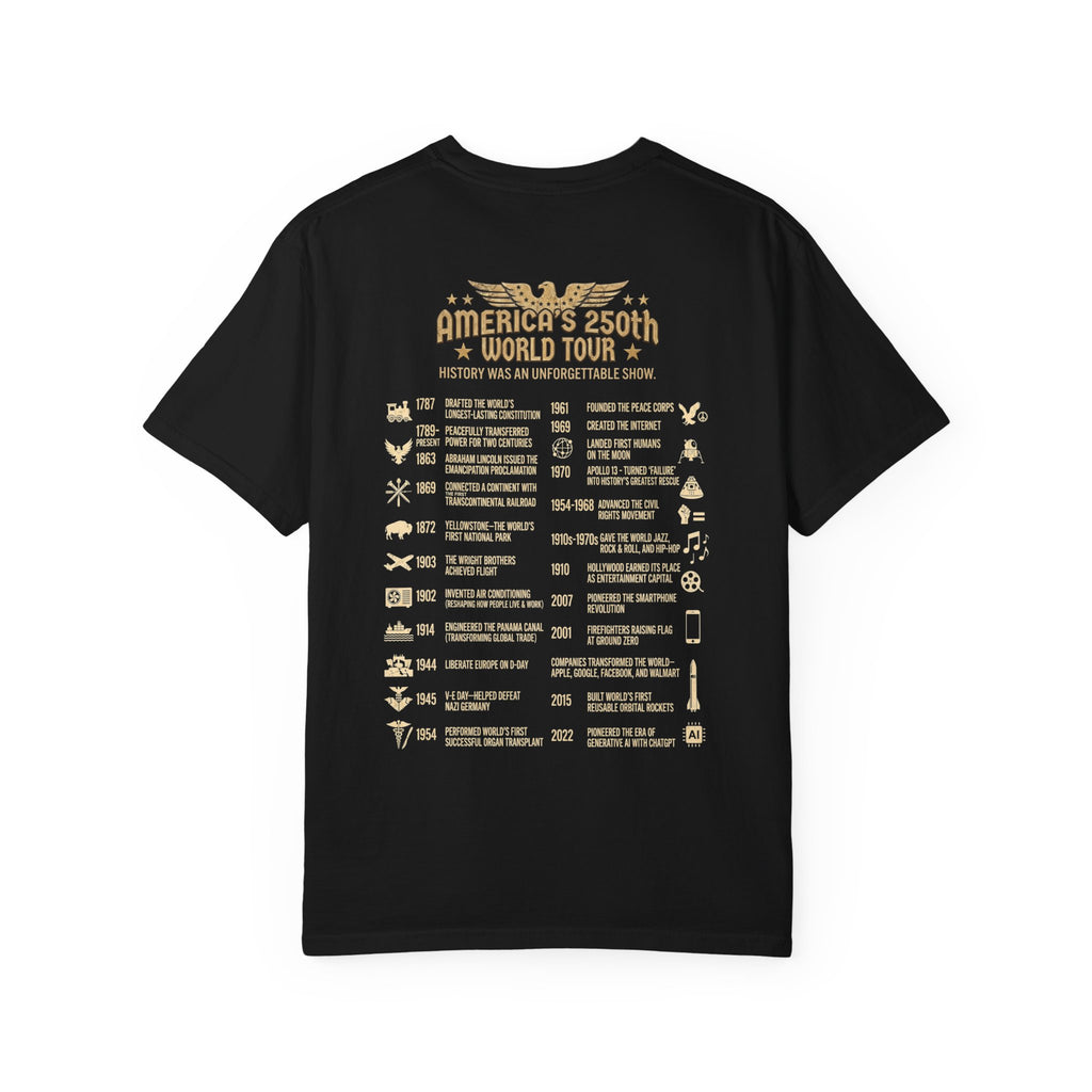 America Never Goes Out of Style T‑Shirt, Uncle Sam Moonwalking