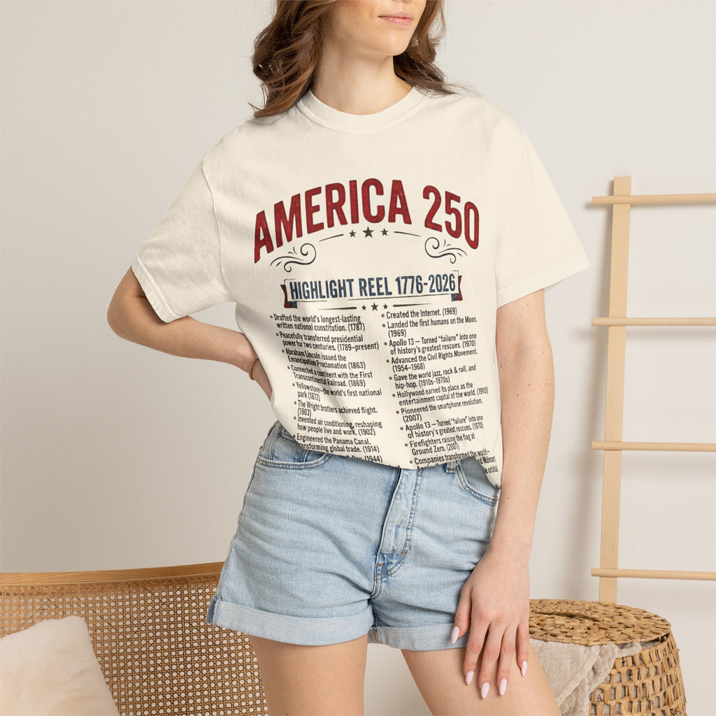 America's Highlight Reel — America 250 T-shirt Merch