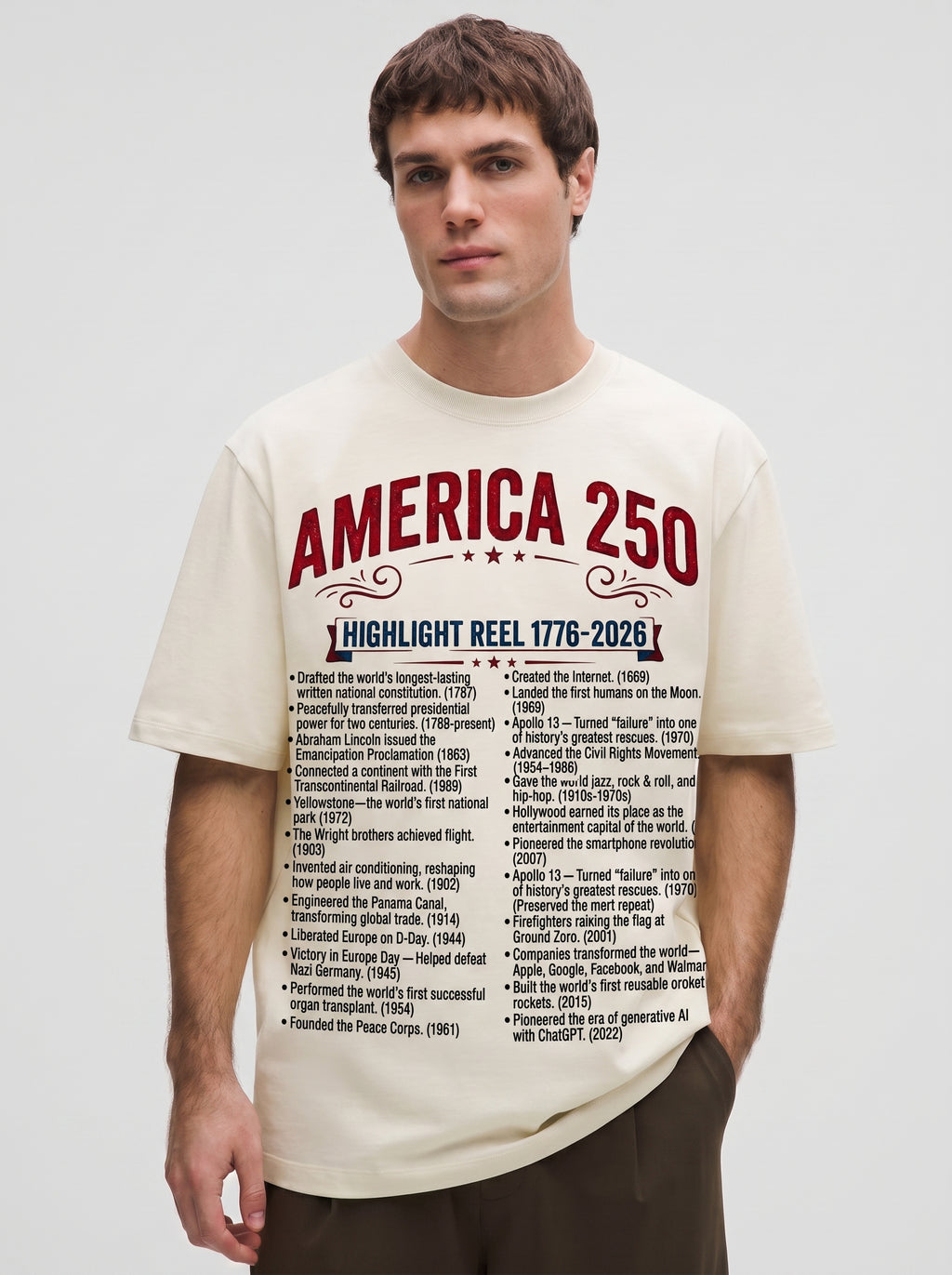 America's Highlight Reel — America 250 T-shirt Merch