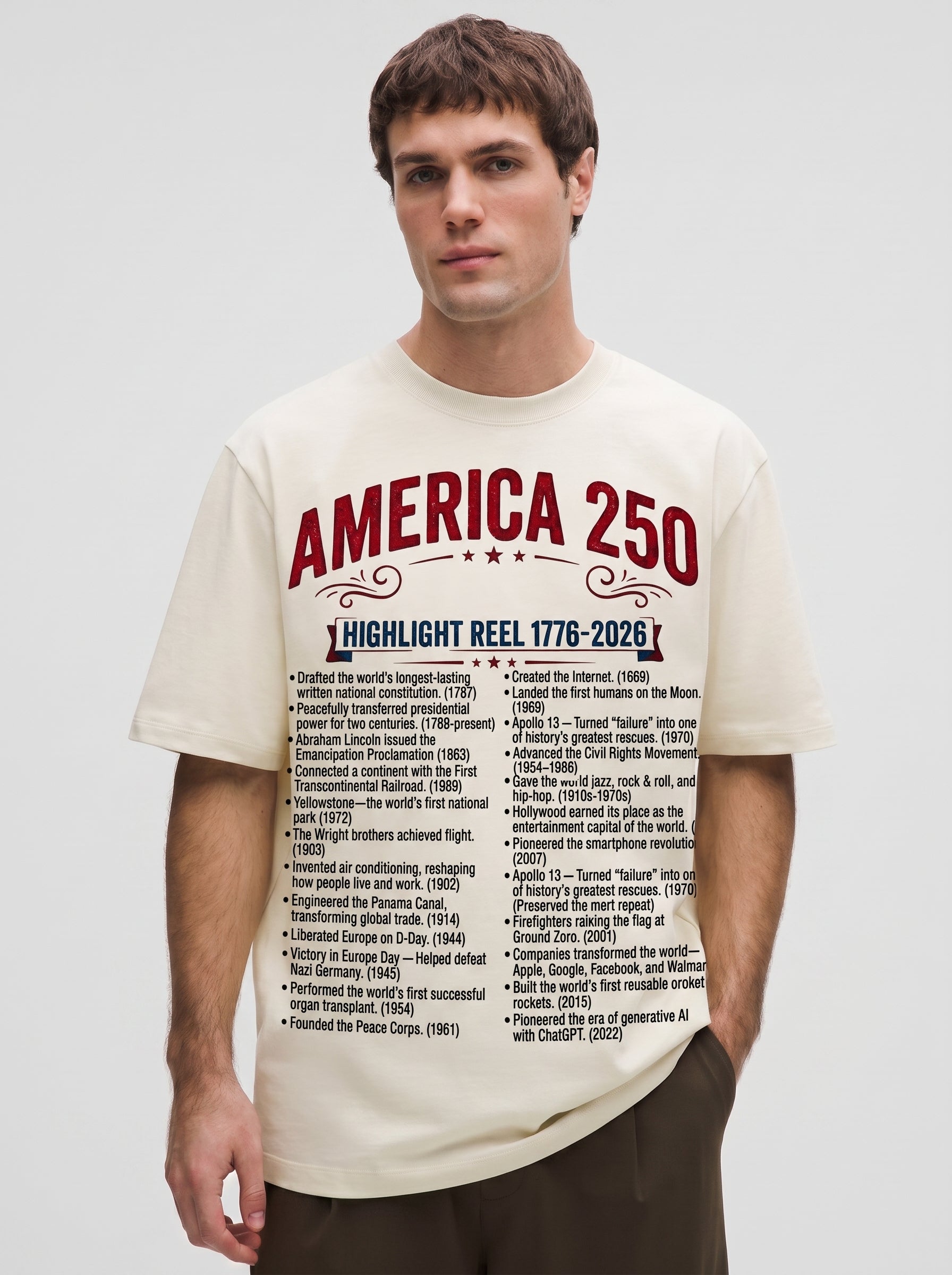 America's Highlight Reel — America 250 T-shirt Merch